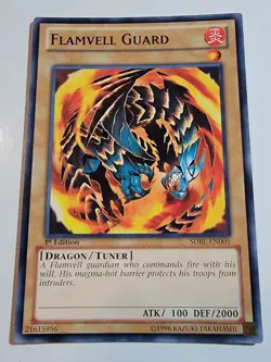 Flamvell Guard SDBE-EN005 Common 1st Edition Yugioh - Image 1