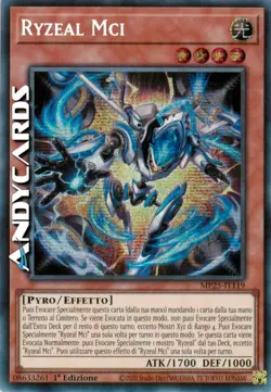 RYZEAL MCI • (Ice Ryzeal) • Segreta Prismatica SP • MP25 IT119 • 1Ed • Yugioh! - Image 1