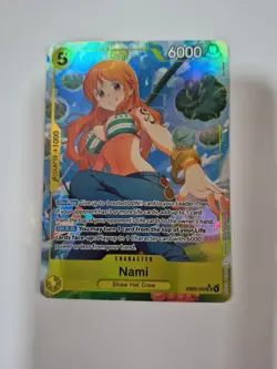 Nami (Alternate Art) EB03-053 - One Piece Heroines Edition NM English Pack Fresh - Image 1