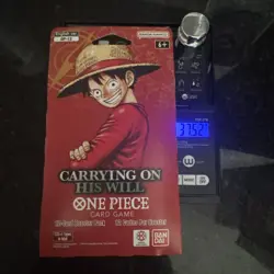 One Piece OP-13 CARRYING ON HIS WILL - HEAVY - Sleeved Booster Pack 37.52g 🔥🔥 - Image 1