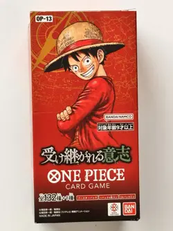 One Piece TCG OP-13 Carrying on His Will Booster Box Japanese Sealed - Image 1