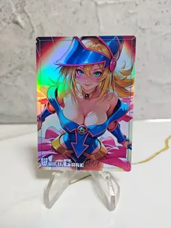 Dark Magician Girl Trading Card Waifu Goddess Story Anime Girl holo Karte Manga - Image 1