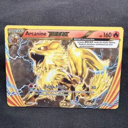 Arcanine BREAK XY180 XY Black Star Promo Pokemon Card - Image 1
