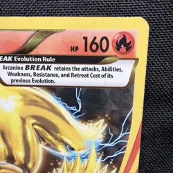 Arcanine BREAK XY180 XY Black Star Promo Pokemon Card - Image 4