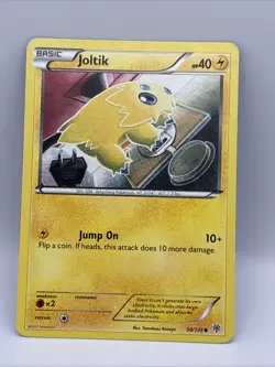 50/135 Joltik Common: Pokemon Trading Card Game Plasma Storm - Image 1