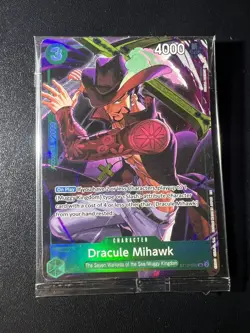 Dracule Mihawk (Illustration Box Vol.4) ST12-003 and Perona OP09-034 promo cards - Image 3