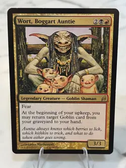 MTG Wort Boggart Auntie Lorwyn Regular Card Magic The Gathering NM Condition - Image 1