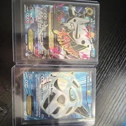 Pokemon XY Maggron EX & Glalie EX Full Art Holo Nintendo Cards Lot English 2015 - Image 1