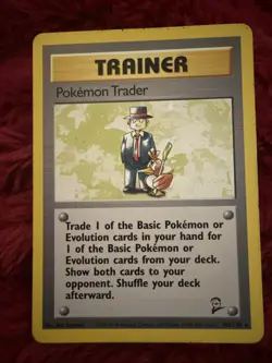 Pokemon Trader 106/130 Base Set 2 Rare Vintage Pokemon Card - Image 2