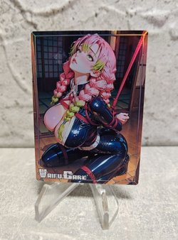 Mitsuri Trading Card Waifu Goddess Story Anime Girl holo Karte Manga Full Art - Image 1