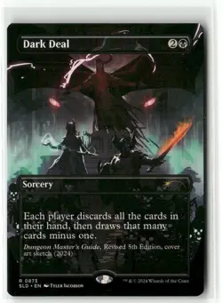Dark Deal - D&D Secret Lair MTG NM - Image 1