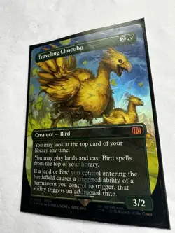 Traveling Chocobo (Borderless) (Chocobo Track Foil) Final Fantasy Foil - Image 3