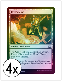 4x Urza's Mine, Foil, Magic the Gathering, MTG NM - Image 1