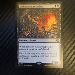 Endless Cockroaches [Foundations Jumpstart] Magic MTG - Image 1