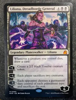 Liliana, Dreadhorde General - Ravnica Remastered (MTG) - Image 1