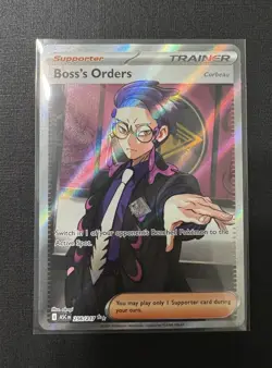 Boss’s Orders 256/217 Ultra Rare Full Art Pokemon TCG Ascended Heroes - Image 1