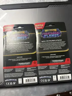 Pokemon Tcg: Phantasmal Flames Single Pack Blister Cottonee 2x Lot - Image 2