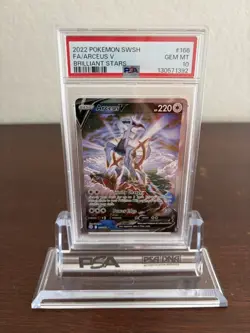 Pokemon Brilliant Stars - Arceus V 166 - PSA 10 - Image 1