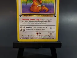 Dragonite Fossil Non Holo 1999 1st Edition Pokemon TCG Card 19/62 - Image 4