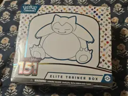 SV: Scarlet & Violet 151 Elite Trainer Box ETB Factory Pokemon TCG SEALED - Image 1