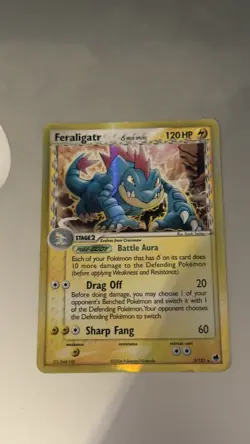 Feraligatr 2/101 Holo Pokemon Delta Species Dragon Frontiers - MP +PREV EVOLS - Image 1
