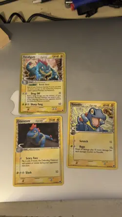 Feraligatr 2/101 Holo Pokemon Delta Species Dragon Frontiers - MP +PREV EVOLS - Image 2