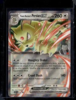 Persian ex 218 / S&V Black Star Promo 2025 (NM) / Pokemon TCG - Image 1