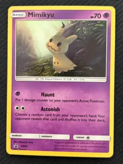 Mimikyu SM29 Promo Holo ~ Sweet & Spooky - Pokemon TCG - Image 1