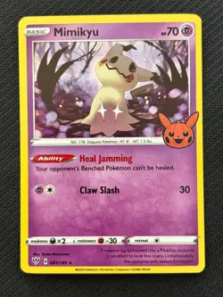Mimikyu 81/189 Trick or Trade Holo ~ Sweet & Spooky - Pokemon TCG - Image 1