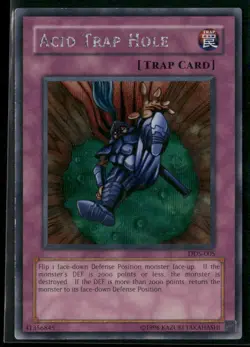 Acid Trap Hole (Dark Duel Stories) DDS-005 Unlimited - Yu-Gi-Oh! TCG Secret Rare - Image 1