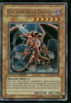 White-Horned Dragon GXNG-EN001 Limited - Yu-Gi-Oh! TCG Ultra Rare - Image 1