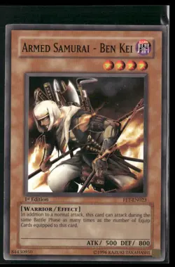 Armed Samurai - Ben Kei FET-EN023 1st Edition - Yu-Gi-Oh! TCG Common - Image 1