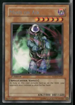 Mind on Air SOD-EN027 1st Edition - Yu-Gi-Oh! TCG Rare - Image 1