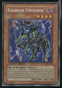Exarion Universe CT2-EN002 Limited - Yu-Gi-Oh! TCG Secret Rare - Image 1