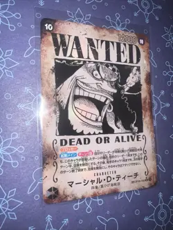 Teach OP09-093 Wanted SR-SPC Emperors in the New World ONE PIECE Card Japanese - Image 4