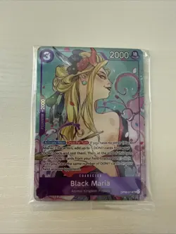 Black Maria OP08-074 Illustration Box Vol. 2 Promo SEALED - Image 1