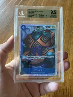 One Piece CCG - Jinbe OP07-045 - 500 Years in the Future Graded 9.5 Beckett - Image 1