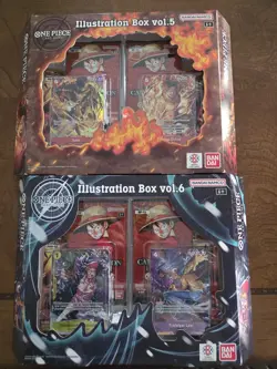 One Piece Illustration Box Vol. 5 and 6 New Sealed - Image 1