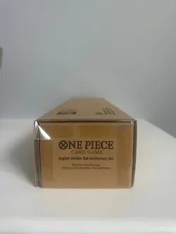 One Piece TCG Card Game 2nd Year Anniversary Set English Edition New & SEALED - Image 1