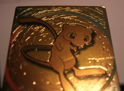 Mew Meiji 1999 Embossed RARE Foil Card Japanese Promo Pokemon - Moderate Play - Image 4