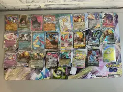 big pokemon lot 25 cards exs/gx/full arts/vs and more - Image 1