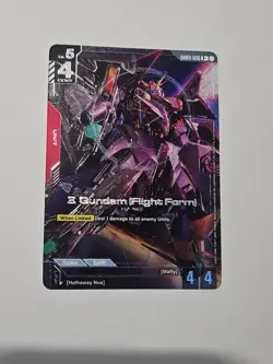 [ENGLISH] Gundam Card Game Xi Gundam (Flight Form) GD03-036 R+ Alt Art Foil - Image 1
