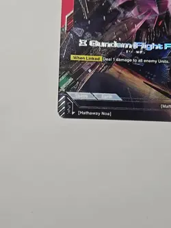 [ENGLISH] Gundam Card Game Xi Gundam (Flight Form) GD03-036 R+ Alt Art Foil - Image 4