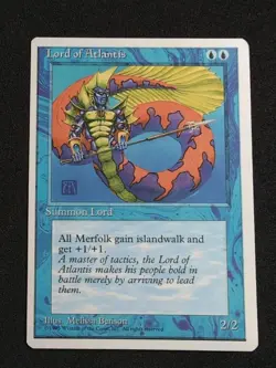 1994 MTG - Revised(3rd) - LORD OF ATLANTIS - Vintage Rare - NM! Never Played - Image 1