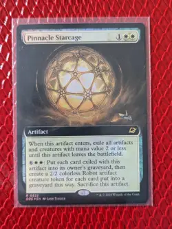Pinnacle Starcage (Extended Art) [Edge of Eternities] Foil Near Mint - Image 1