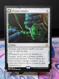MTG Ixalan - Primal Amulet / Primal Wellspring 243 Regular - Image 1