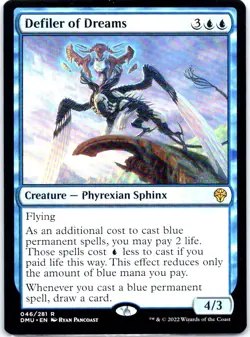 #46 Defiler of Dreams MTG Dominaria United Rare - Image 1