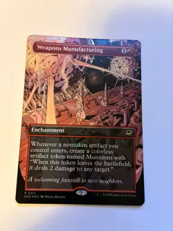 Weapons Manufacturing (Borderless) FOIL R Edge of Eternities 311 NM - Image 1