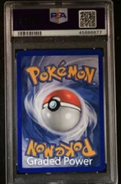 1999 Pokemon Base Set Unlimited HITMONCHAN Holo PSA 9 (6677) 7/102 - Image 2