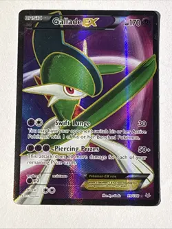 Pokemon Gallade EX Full Art Ultra Rare Holo Roaring Skies 99/108 HP170 English - Image 1